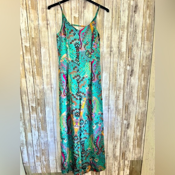 Altar'd State Pants - Altard State Green Boho Paisley Jumpsuit Women’s Medium